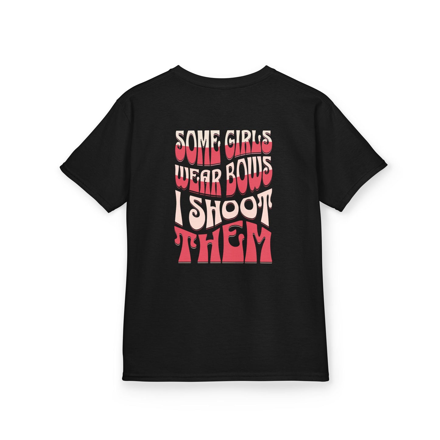 Some Girls Wear Bows - Kids Oversized Tee