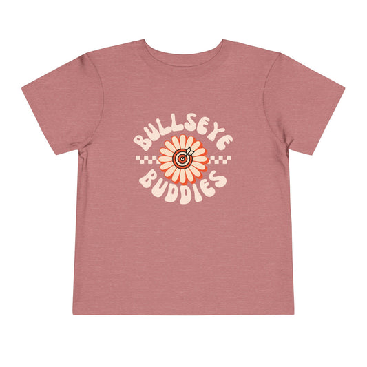 Bullseye Buddies - Floral Toddler Tee