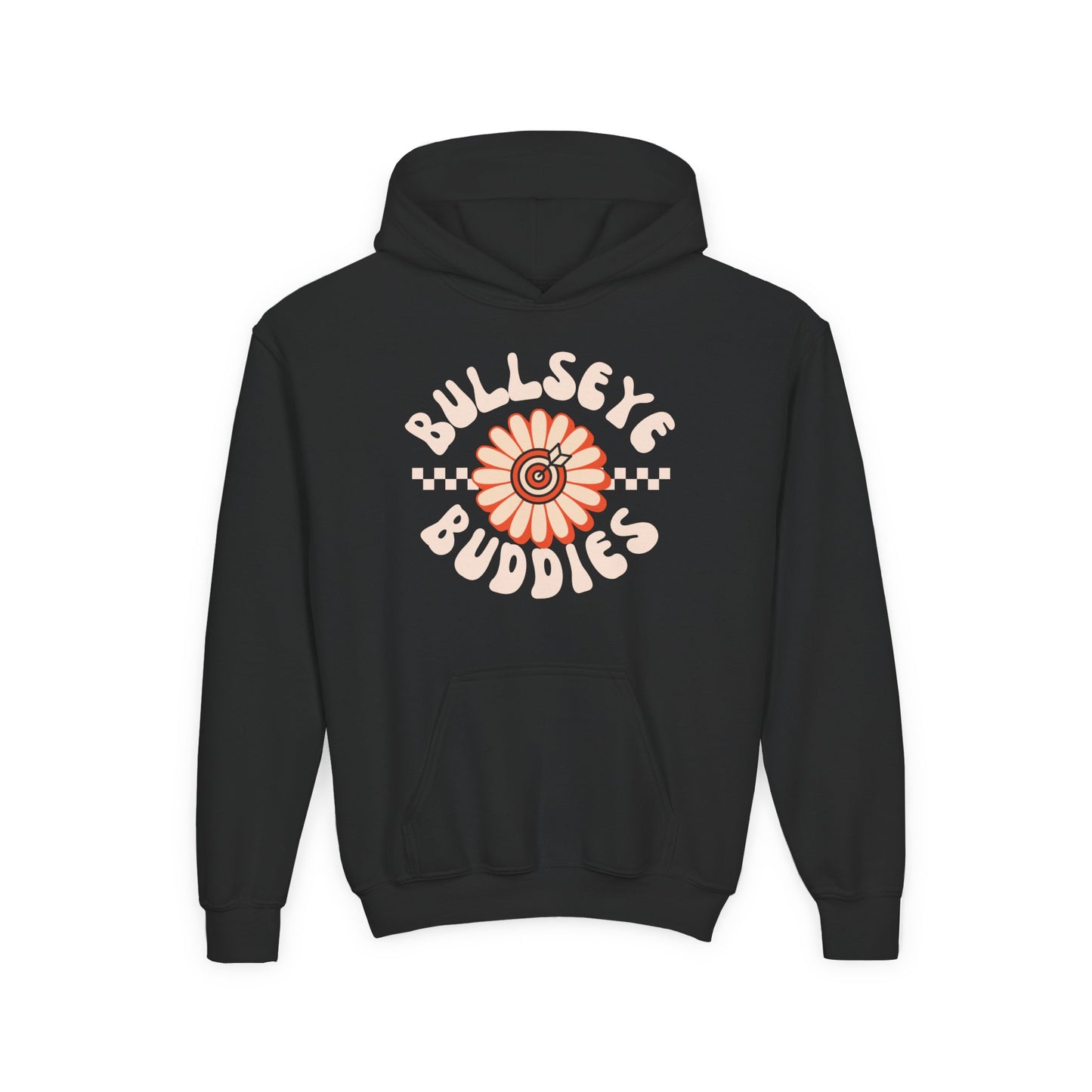 Bullseye Buddies - Youth Floral Hoodie