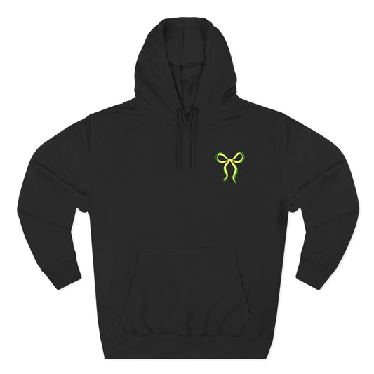 Some Girls Wear Bows in Green - Oversized Hoodie